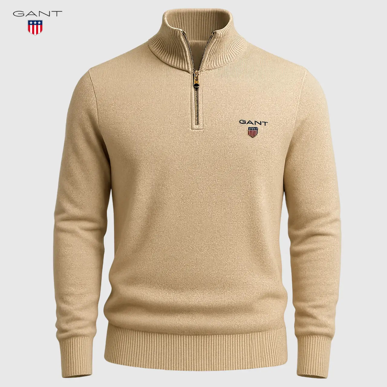 Signature Half-Zip Sweater