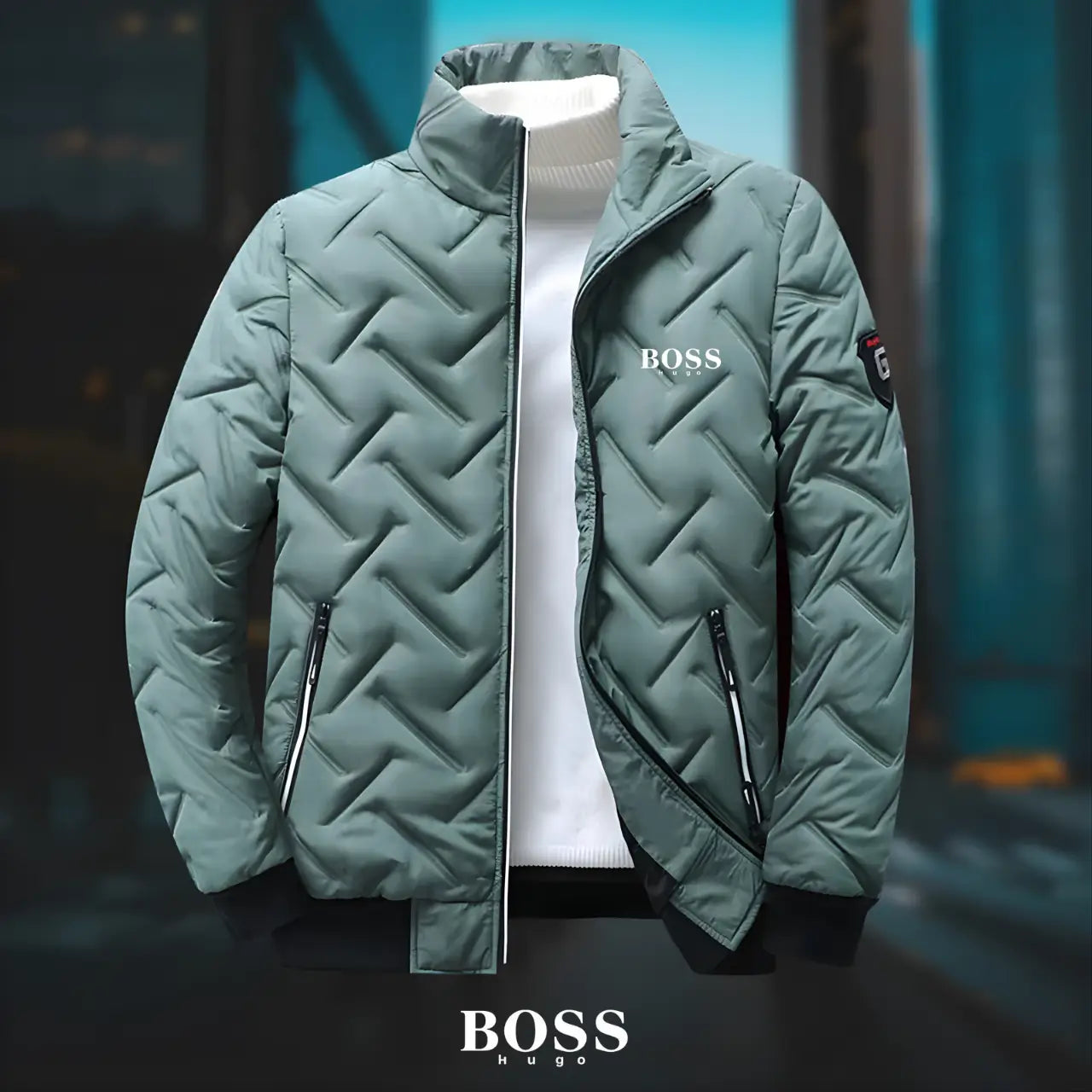 Modern casual jacket with timeless elegance