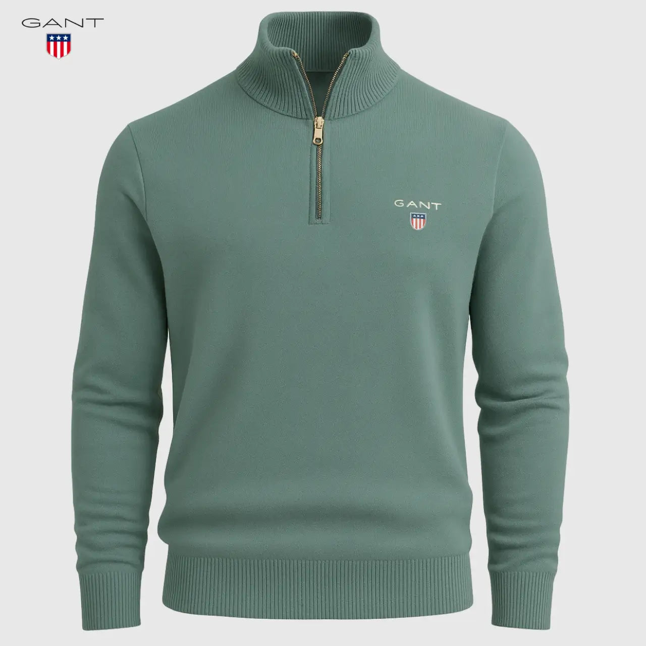 Signature Half-Zip Sweater