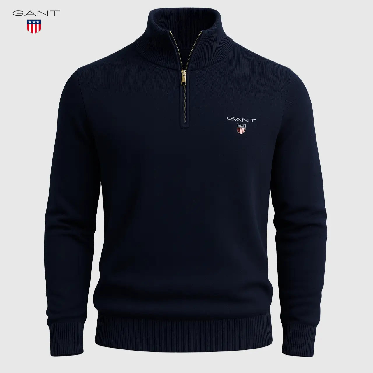 Signature Half-Zip Sweater