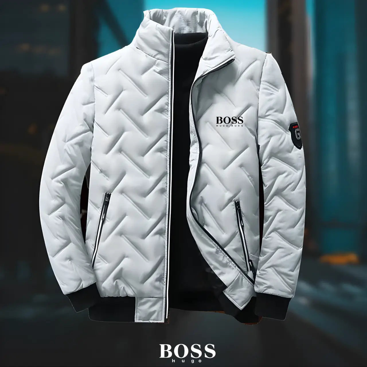 Modern casual jacket with timeless elegance