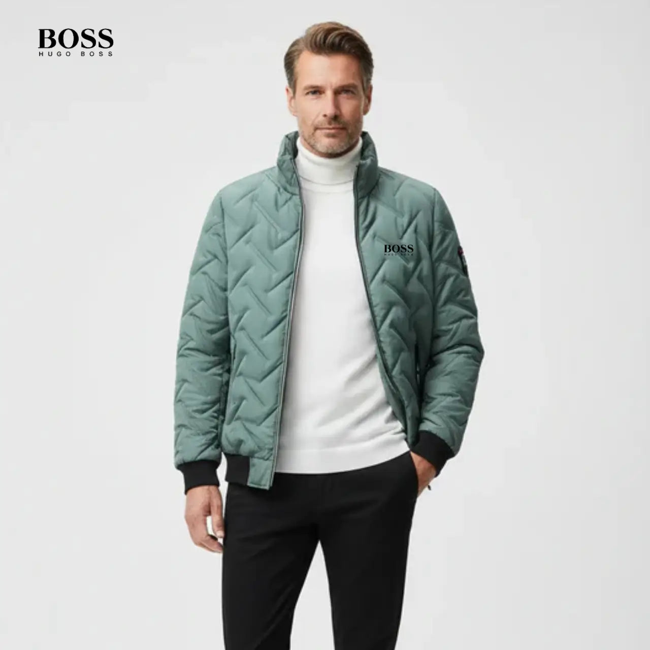 Modern casual jacket with timeless elegance