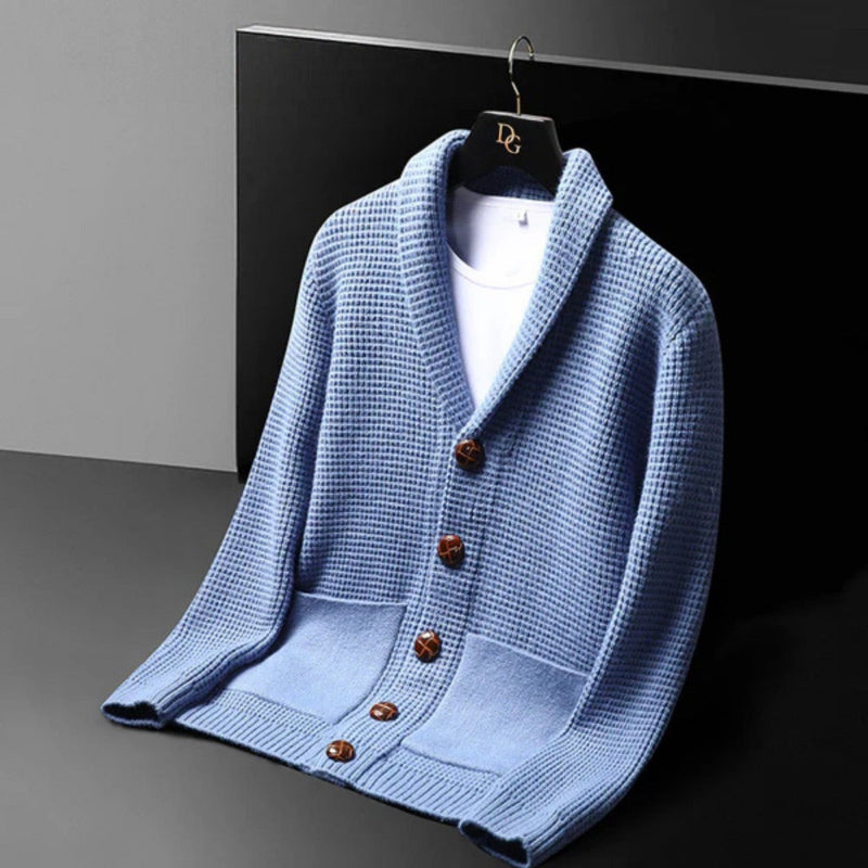 Domenico - Cable Wool Cardigan