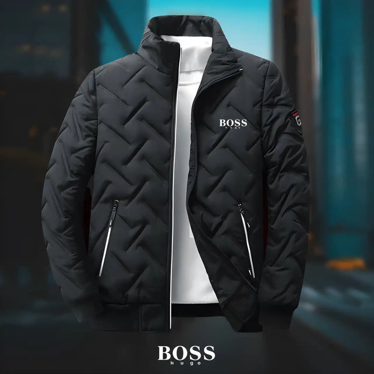 Modern casual jacket with timeless elegance